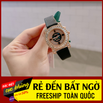 Đồng hồ nữ Melissa dây da cao cấp đính đá pha lê