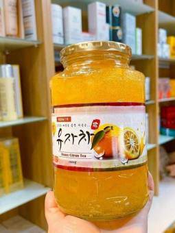 Mật Ong Chanh Đào Masilraon Citron Honey Tea Hàn Quốc Hũ 1kg