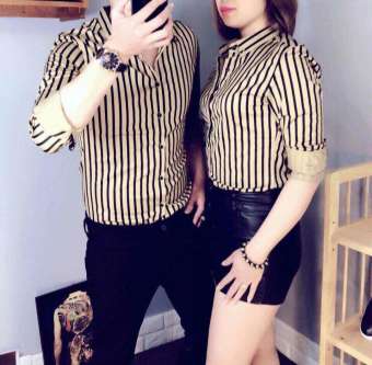ÁO SOMI CẶP NAM NỮ THỜI TRANG CAO CẤP LULY FASHION 125