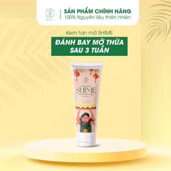 Kem Tan Mỡ Shime Chiết Xuất Từ Thiên Nhiên Lành Tính An Toàn Giảm Mỡ Không Mệt Không Gây Mất Nước 120g - Yến Yến COSMETIC