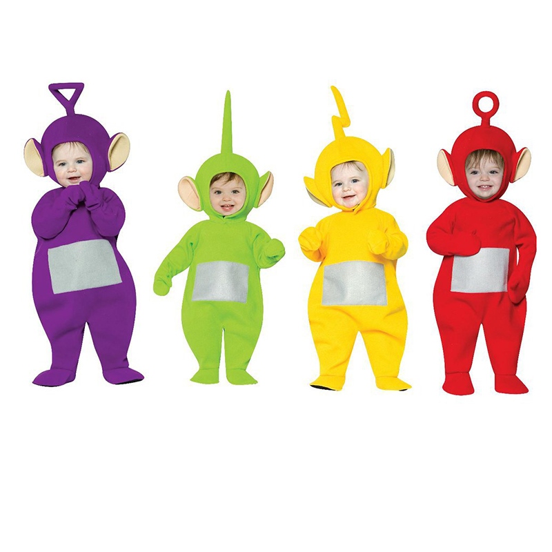 Teletubbies Costume Cosplay Birthday Halloween Party Adult Cartoon ...