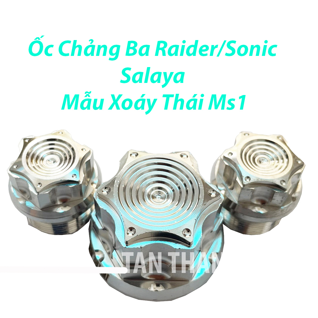Ốc Bàn Thờ Chảng Ba Salaya Mẫu Thái Xoáy Gắn Bàn Thờ Raider/Satria/Sonic Cao Cấp PTTT