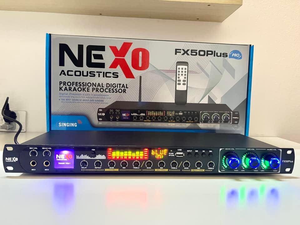 Vang cơ nex fx50plus, bluetooth, echo + reverb - tặng 2 dây canon