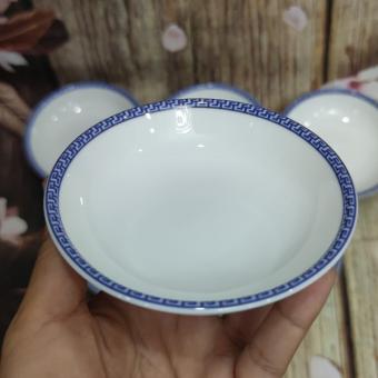 chén đựng nước chấm sứ Minh Long - chén đựng nước chấm sứ
