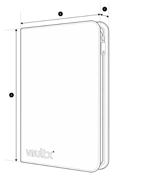 Vault X Exo-Tec Zip Binder Limited Edition (4 Pocket) | Pokemon