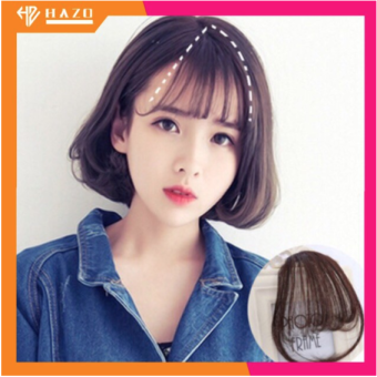 Tóc mái mưa mái thưa giả siêu cute cho các bạn nữ ( MÀU NÂU SOCOLA )