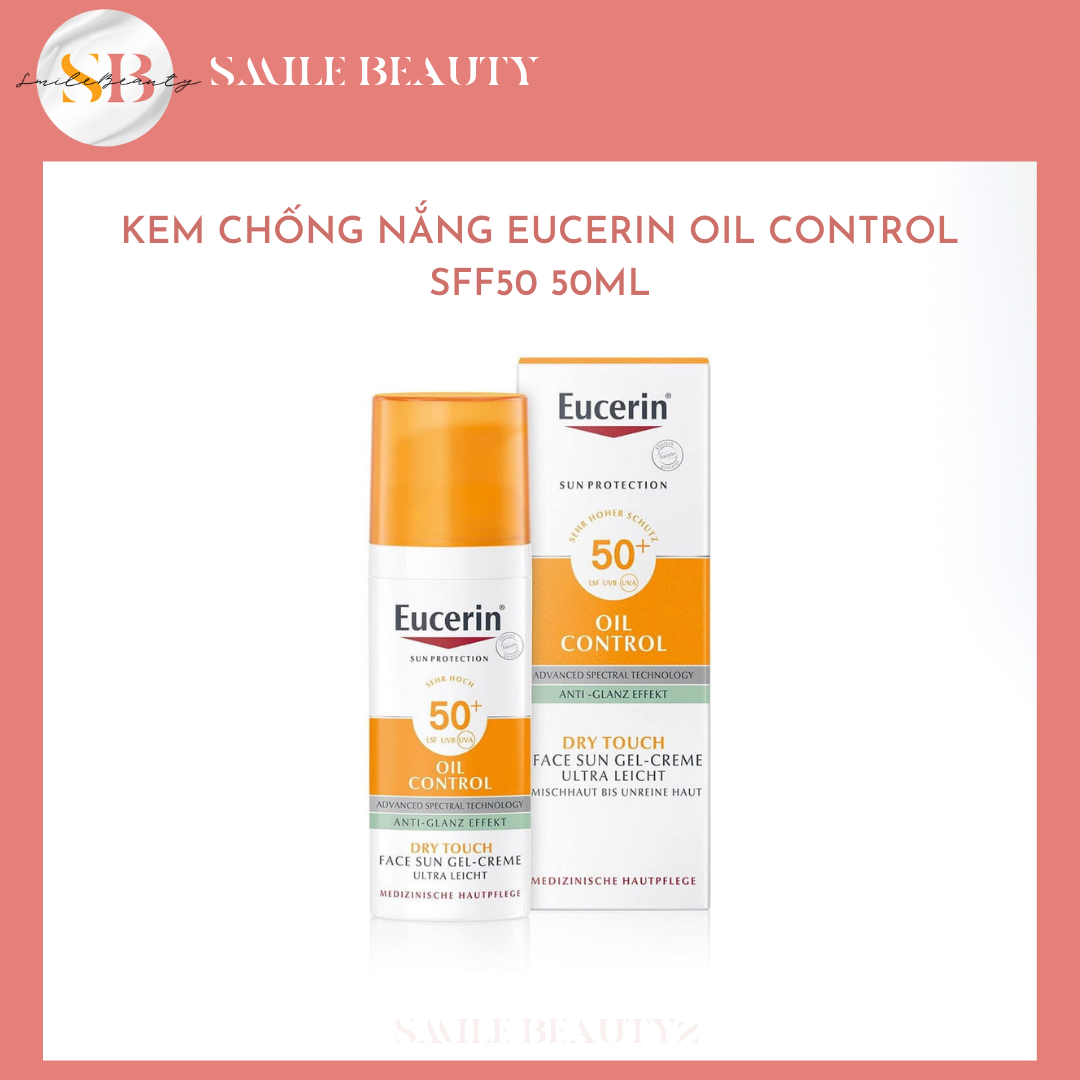 Kem chống nắng Eucerin Oil Control da dầu 50ml