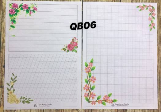 🍀 Combo 50 tờ giấy hoa (mẫu lộn xộn)