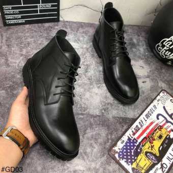 GIÀY DA NAM CAO CỔ CHẤT CAO BỒI