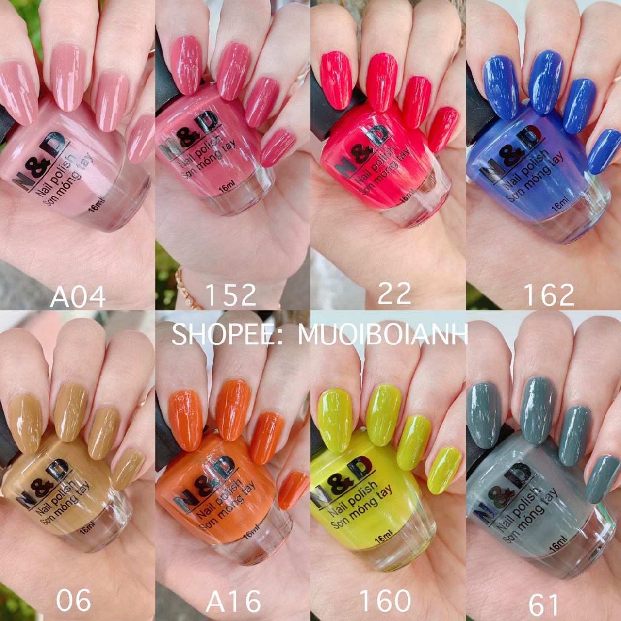 Sơn móng tay nd 16ml