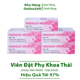 Viên Đặt Phụ Khoa Thái Lan Hộp 1 Viên ( Chính Hãng )