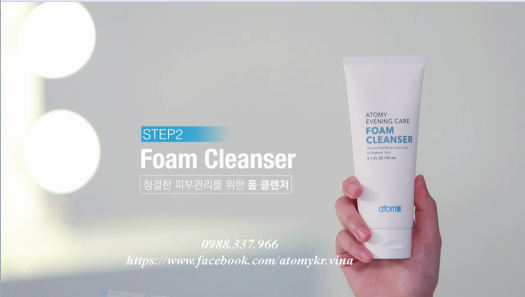 Sữa rửa mặt Atomy Foam Cleanser 150ml Hàn Quốc