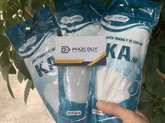 Khẩu trang y tế cao cấp KA99 Khánh An ( túi 10 cái )