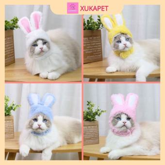 Mũ nón đội đầu cho chó mèo hóa trang hình thú dễ thương cao cấp