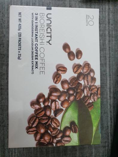 Cafe Linh Chi Unicity- Cafe Unicity 1 Hộp 20 Gói