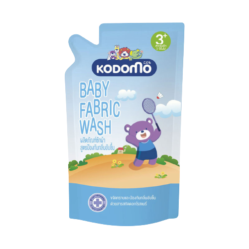 รูปภาพของ [ 2 ฟรี 1 ] KODOMO น้ำยาซักผ้าเด็ก โคโดโม ป้องกันกลิ่นอับชื้น แอนตี้แบค สำหรับเด็ก 3 ปีขึ้นไป ถุงเติม 600ml.