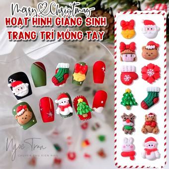 Charm Noel 2024 | Giáng Sinh Merry Christmas | Trang Trí Móng Tay