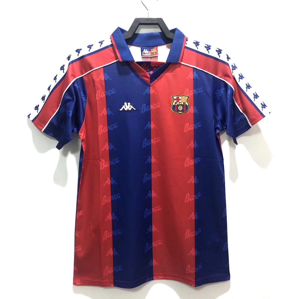 BARCELONA FC 1992/95 Kappa Home Football Shirt XL Mens Vintage