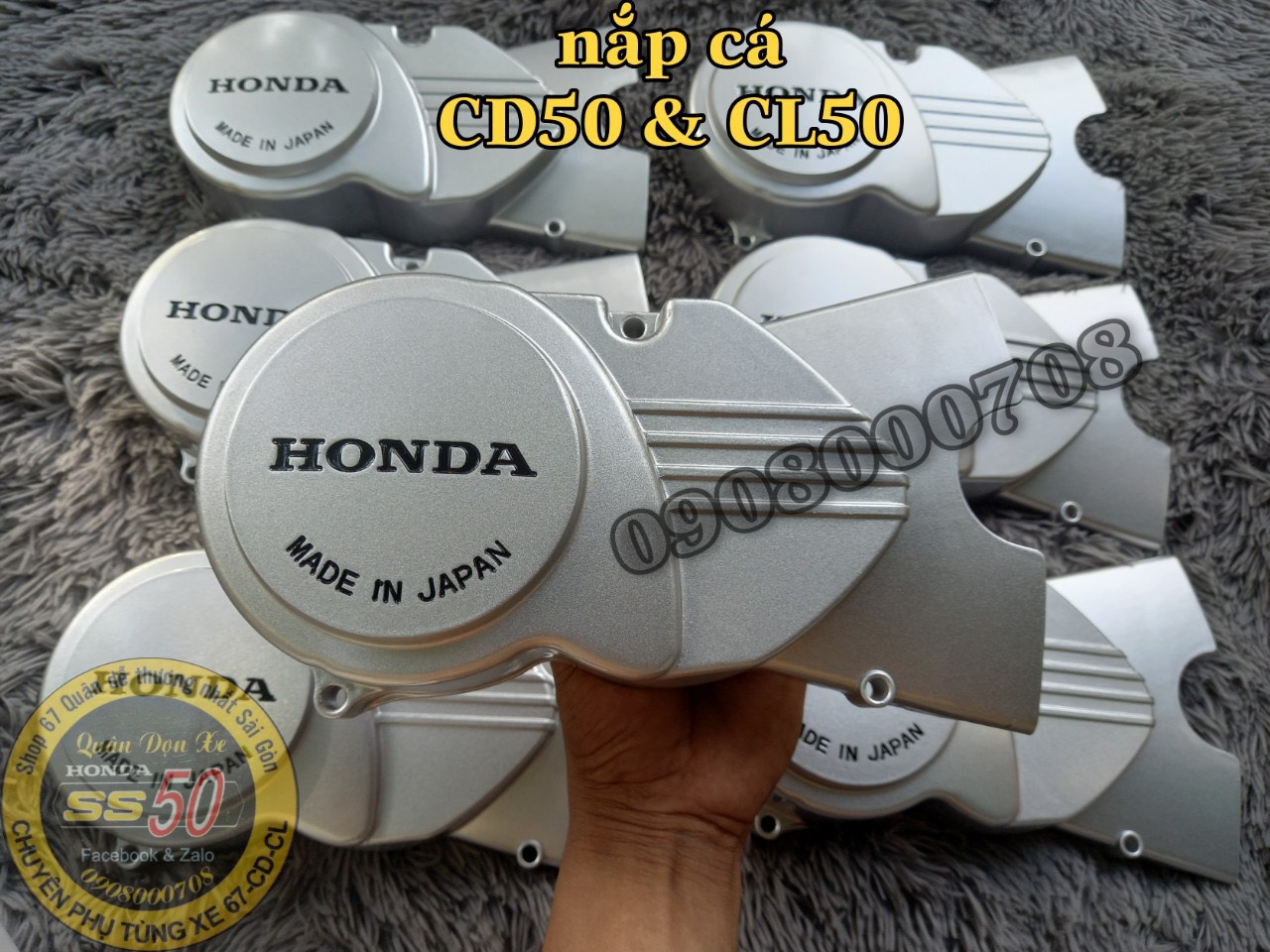 Nắp cá cd50-cl50 gắn cho mọi dòng xe 67, 68, cd, cl...