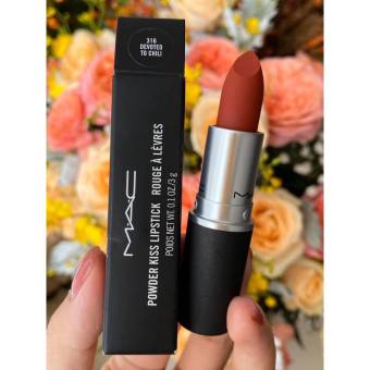 Son MAC Devoted To Chili 316 Màu Đỏ Gạch, son MAC Auth date mới