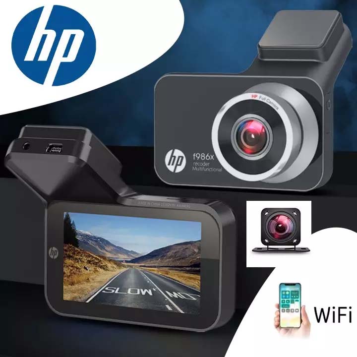 Camera hành trình cao cấp HP F960x F965x  HP F975X WiFi cảnh báo làn