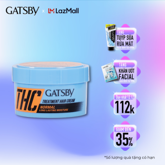 Kem Dưỡng Tóc GATSBY TREATMENT HAIR CREAM NORMAL 125g