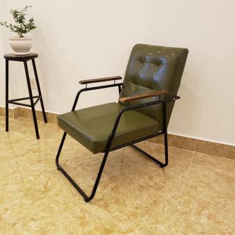 Ghế sofa cafe đơn chân sắt - LA-C031