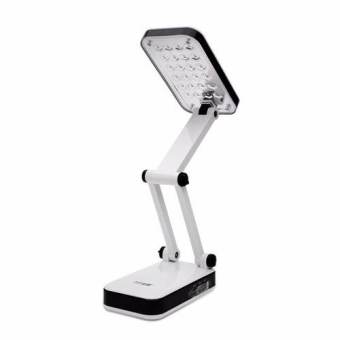 Đèn Led sạc để bàn 24 bóng (Trắng)