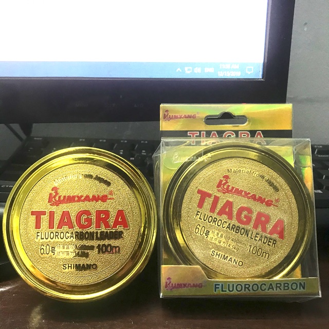 Cước câu cá shimano tiagra 100m màu mận