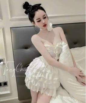 Sét voan bông rời cực sang chảnh.