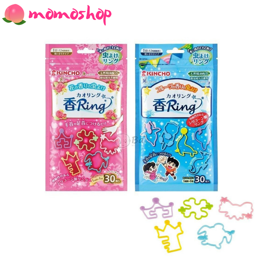 Vòng Đeo Chống Muỗi, Đuổi Muỗi, Tránh Muỗi Kincho Nhật Bản cho bé 30 chiếc - Vòng đeo Kincho đuổi muỗi, côn trùng an toàn cho trẻ - Momoshop