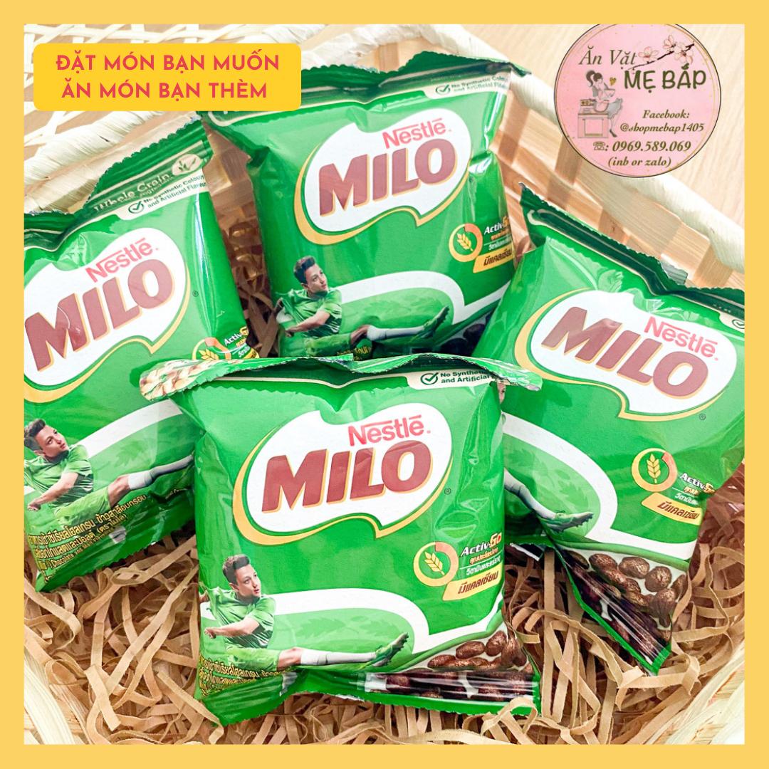 1 Gói Ngũ Cốc Ăn Sáng Milo Nestle Thái Lan 15g - Dùng cho bé từ 6 tuổi [Date 06/2023]