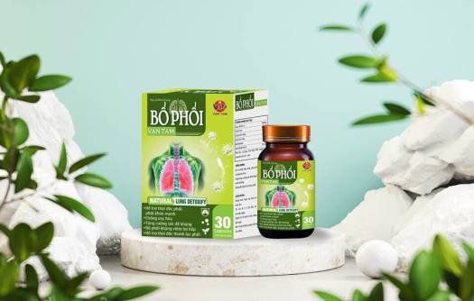 Viên Uống Bổ Phổi Vạn Tam Giúp Nhuận Phế Bổ Phổi