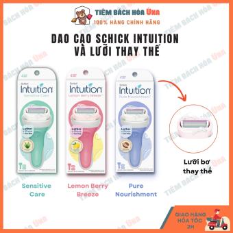 Dao cạo đầu bơ SCHICK Intuition và lưỡi thay thế