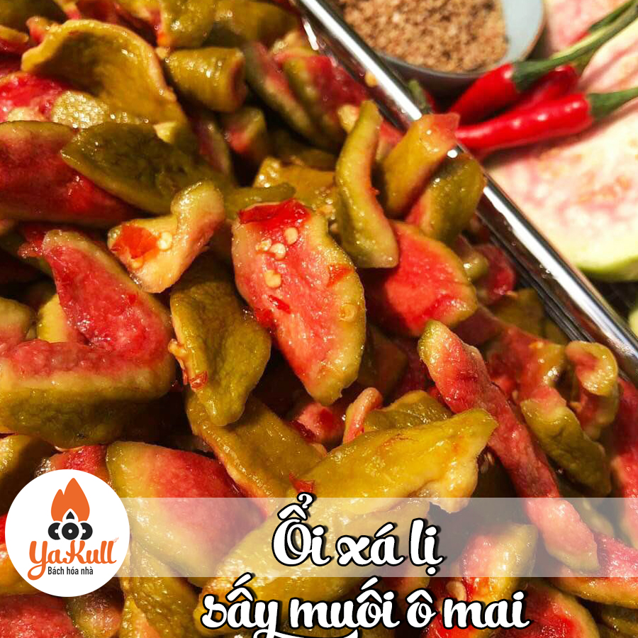 Ổi sấy dẻo muối ô mai ngon 200g đến 700g | ổi vườn chất lượng |