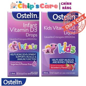 Ostelin vitamin D3 của Ostelin cho bé