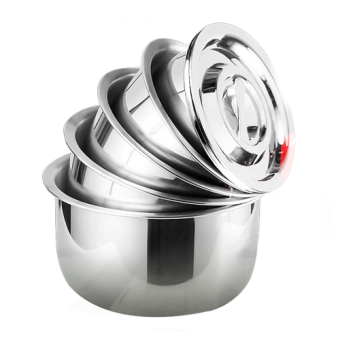 Bộ Nồi Inox Đáy Từ Mishio MK82