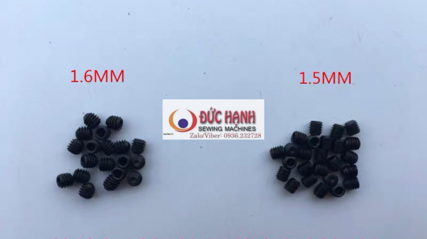 Ốc kim vắt sổ lục giác - máy vắt sổ công nghiệp