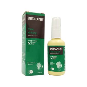 xịt họng betadien 30ml
