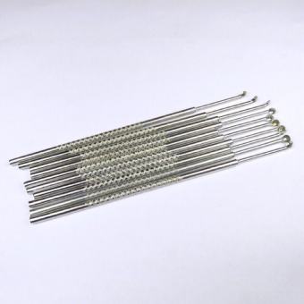 Cây lấy ráy tai thép không ghỉ dùng móc ráy tai đầu móc không bén