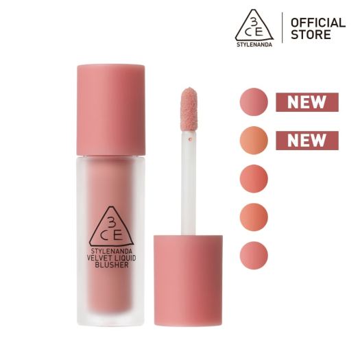 ♨ Phấn Má Hồng Dạng Lỏng 3CE Màu Nhung Lì 3.4g