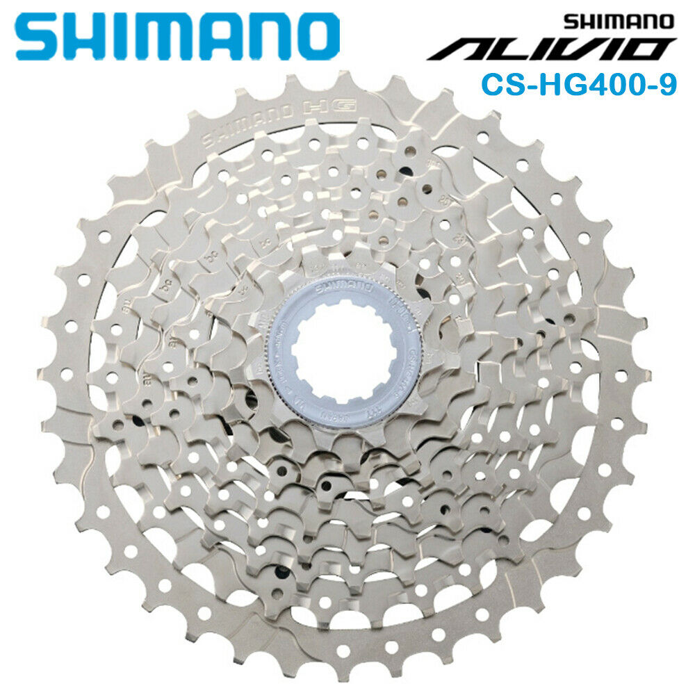 Shimano CS hg201 hg200 hg400 Cassette 9 tốc độ cogs 11-25t 11-28T 11-32T 11-34T 11-36t cassette cho bánh Xích Xe Đạp núi 9 S hg400 cho xe đạp đường trường MTB cogs cửa hàng Phụ Kiện Xe Đạp