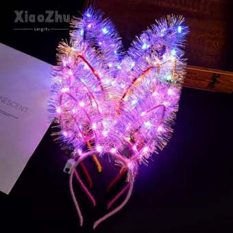 Băng Đô Tai Thỏ Lông Dài Mới Băng Đô 14 Tai Thỏ Nhẹ