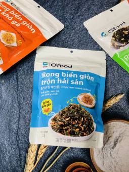 Rong biển giòn trộn hải sản O'food 30g