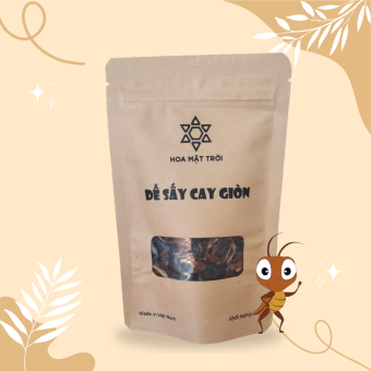 Dế sấy cay giòn – đồ ăn vặt giá rẻ là món nhậu bình dân dành cho bạn