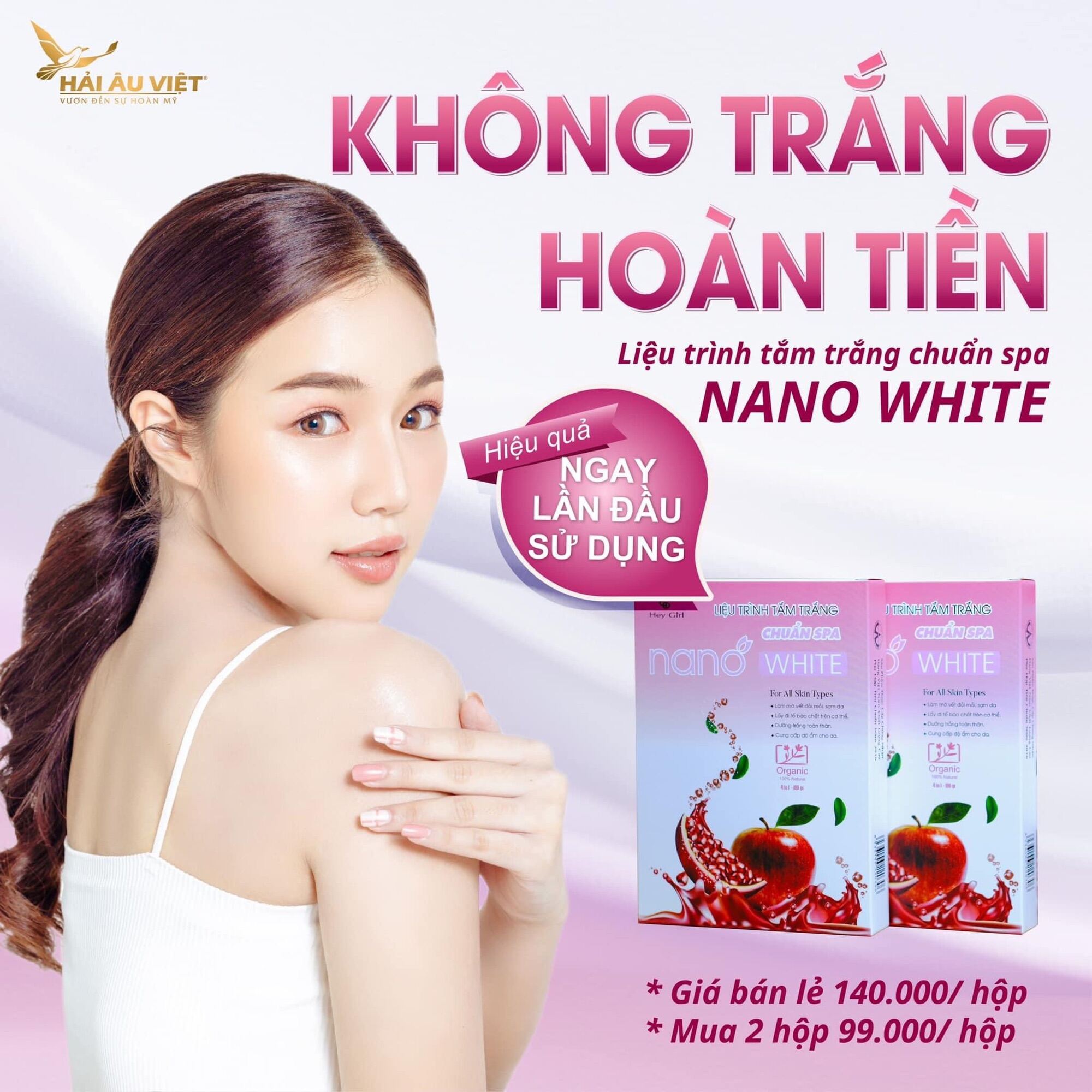 Liệu trình tắm trắng tại spa