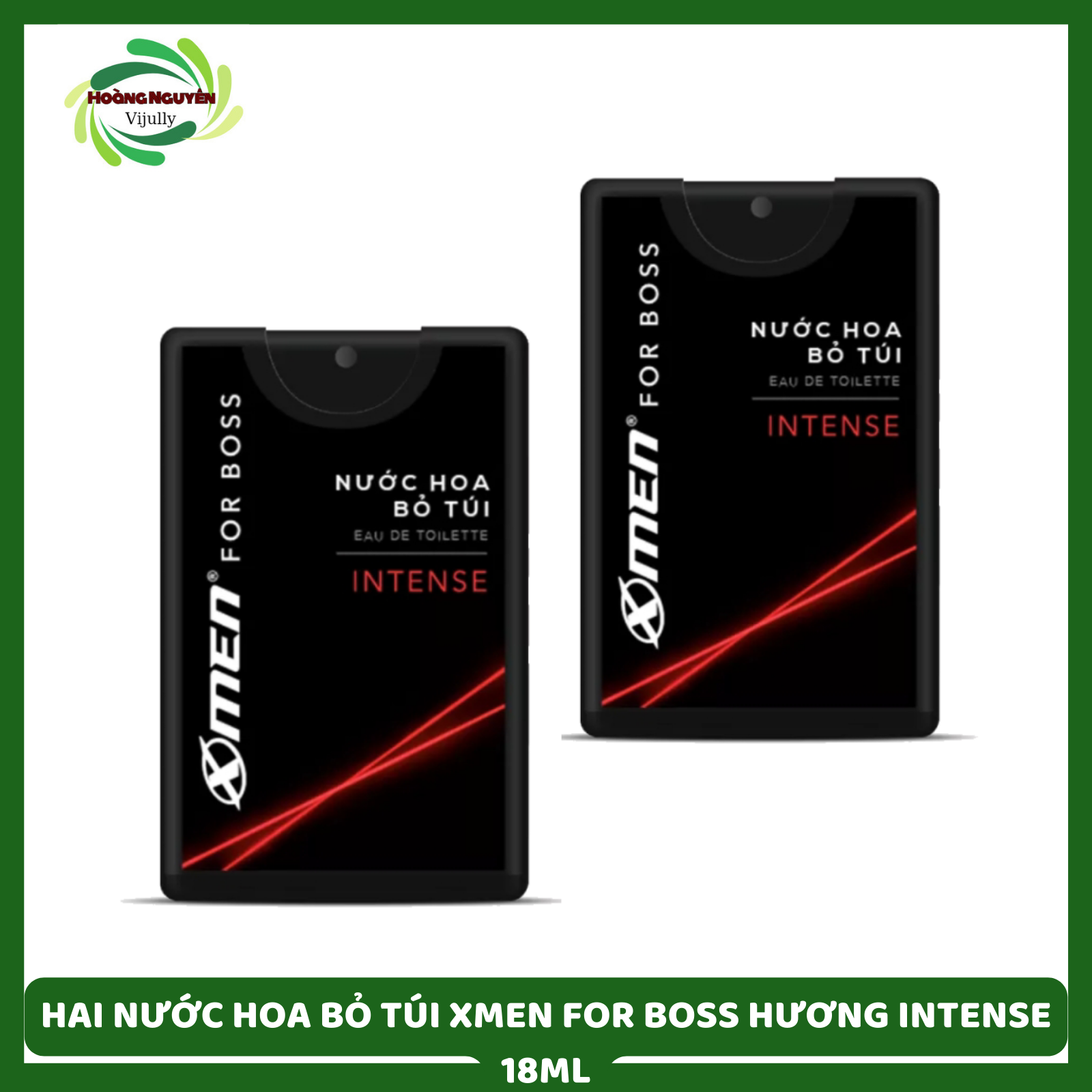 Combo 2 Tép Nước hoa Xmen for Boss Intense 18ml - Nước hoa bỏ túi Xmen for boss Intense 18ml