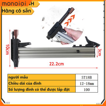 Monqiqi Dụng cụ hỗ trợ đóng đinh bê tông, thi công cơ điện, đóng đinh tường ST18B