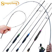 Sougayilang Spinning Fishing Rod with High Carbon Fiber Material