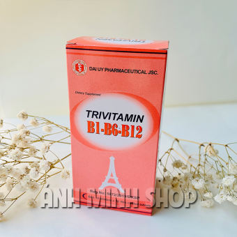 TRIVITAMIN - Bổ Sung Vitamin B1, B6, B12 Cho Cơ Thể, Cải Thiện Tình Trạng Thiếu Hụt Vitamin Nhóm B